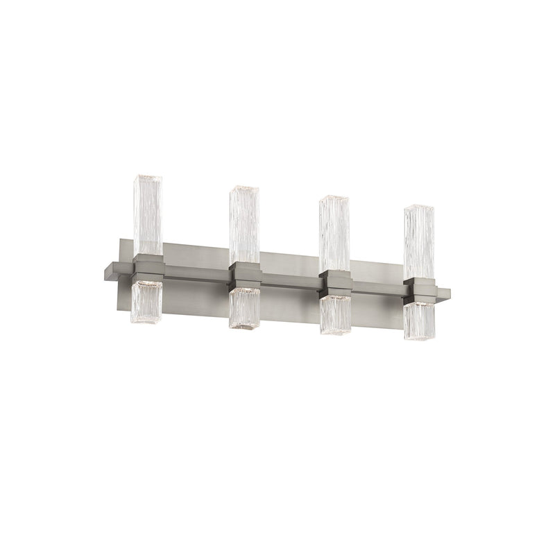 Cinaplex 8-Light Bath Vanity Light in Brushed Nickel