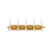 Cinaplex 10-Light Bath Vanity Light in Aged Brass