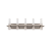 Cinaplex 10-Light Bath Vanity Light in Brushed Nickel