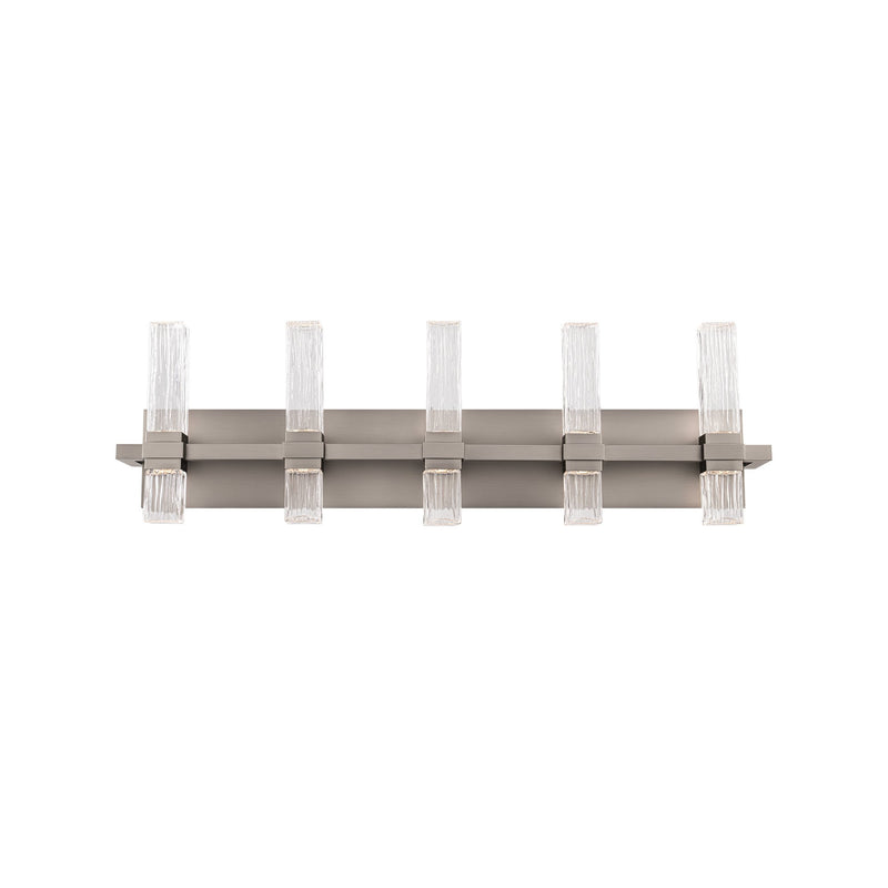 Cinaplex 10-Light Bath Vanity Light in Brushed Nickel