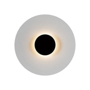 Cruz 15" Wall Sconce in Metal - Black/White