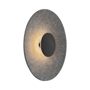 Cruz 15" Wall Sconce in Felt - Gray