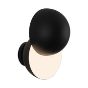 Void 12" Wall Sconce in Black