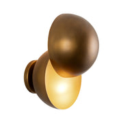 Void 12" Wall Sconce in Vintage Brass