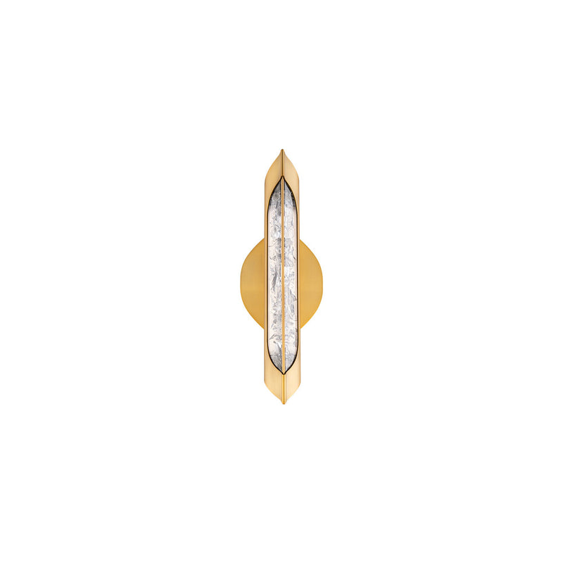 Hadleigh Wall Sconce in Aged Brass