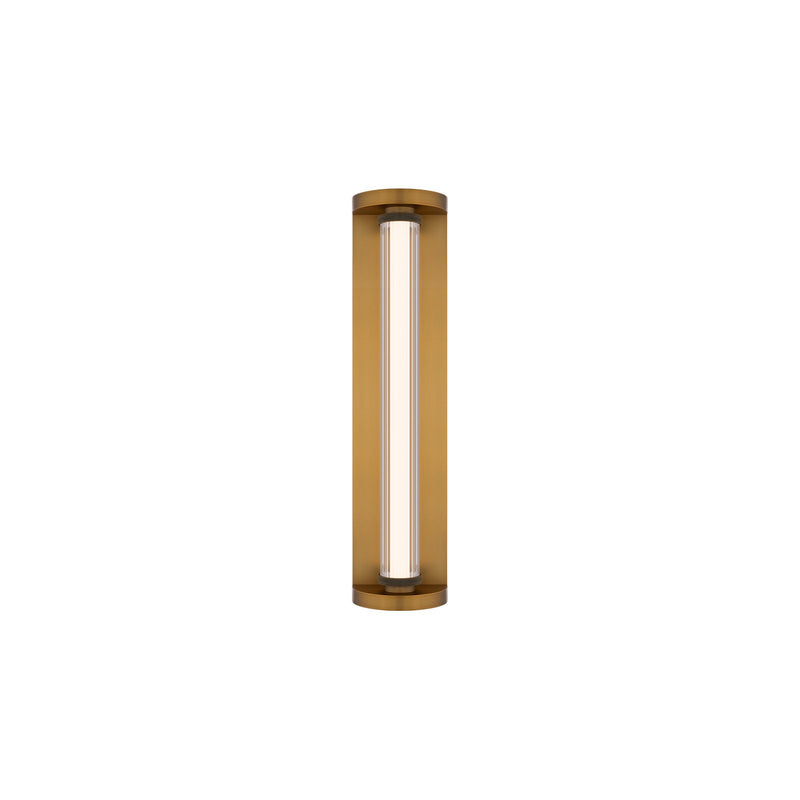 Iconix 20" Bath Sconce in Aged Brass