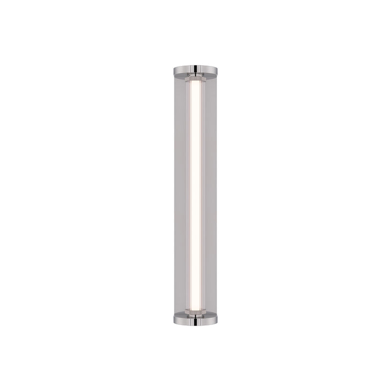 Iconix 28" Bath Sconce in Polished Nickel