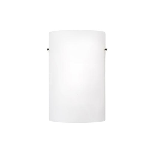 Hudson 9" LED Wall Sconce in Brushed Nickel/Chrome