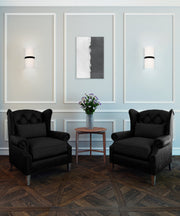 Harrow 13" Wall Sconce in Black