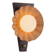 Furrow 12" Wall Sconce in Peach