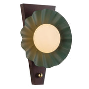 Furrow 12" Wall Sconce in Pine Green