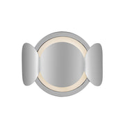 Ciel 10" Wall Sconce in Chrome/Opal Glass