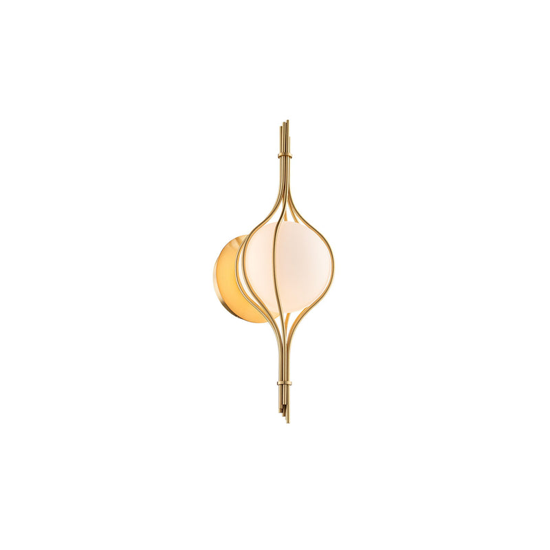 Skyla Wall Sconce in Vintage Brass