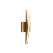 Tachi 15" Wall Sconce in Vintage Brass