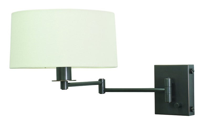 Swing Arm Wall Lamp with Full Range Dimmer in Oil Rubbed Bronze