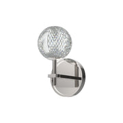 Marni 5" LED Wall Sconce in Polished Nickel