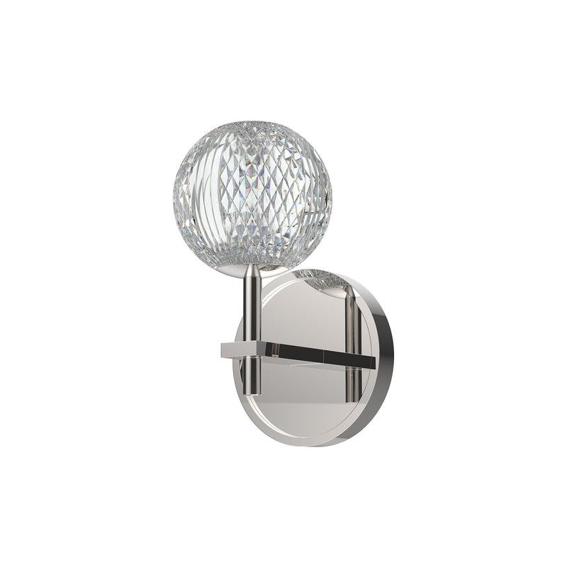 Marni 5" LED Wall Sconce in Polished Nickel