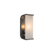Abbott 10" Wall Sconce in Urban Bronze/Alabaster