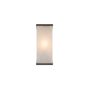 Abbott 10" Wall Sconce in Urban Bronze/Alabaster