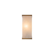 Abbott 10" Wall Sconce in Vintage Brass/Alabaster