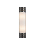 Willard 18" 2-Light Bath Sconce in Urban Bronze/Opal Matte Glass