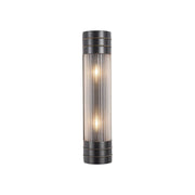 Willard 18" 2-Light Bath Sconce in Urban Bronze/Prismatic Glass