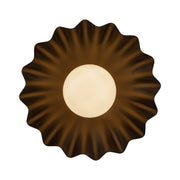 Soleil 10" Wall Sconce in Matte Black/Opal Glass