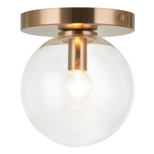 Cosmo 6" Wall / Ceiling Light in Aged Gold Brass