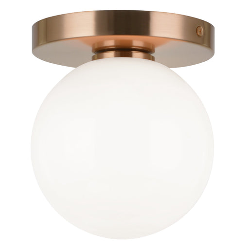 Cosmo 6" Wall / Ceiling Light in Aged Gold Brass