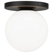 Cosmo 8" Wall / Ceiling Light in Black
