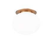Mayu 6" Wall / Ceiling Light in Aged Gold Brass