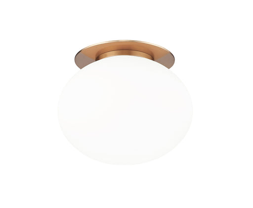 Mayu 6" Wall / Ceiling Light in Aged Gold Brass