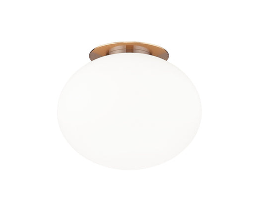 Mayu 8" Wall / Ceiling Light in Aged Gold Brass