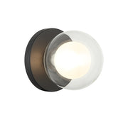 Solaris Wall / Ceiling Light in Matte Black