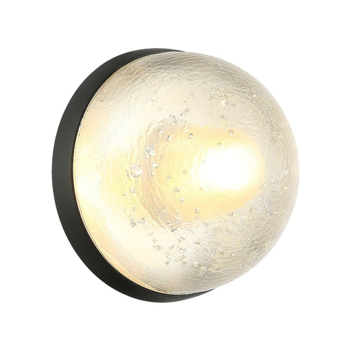 Misty Wall / Ceiling Light in Matte Black