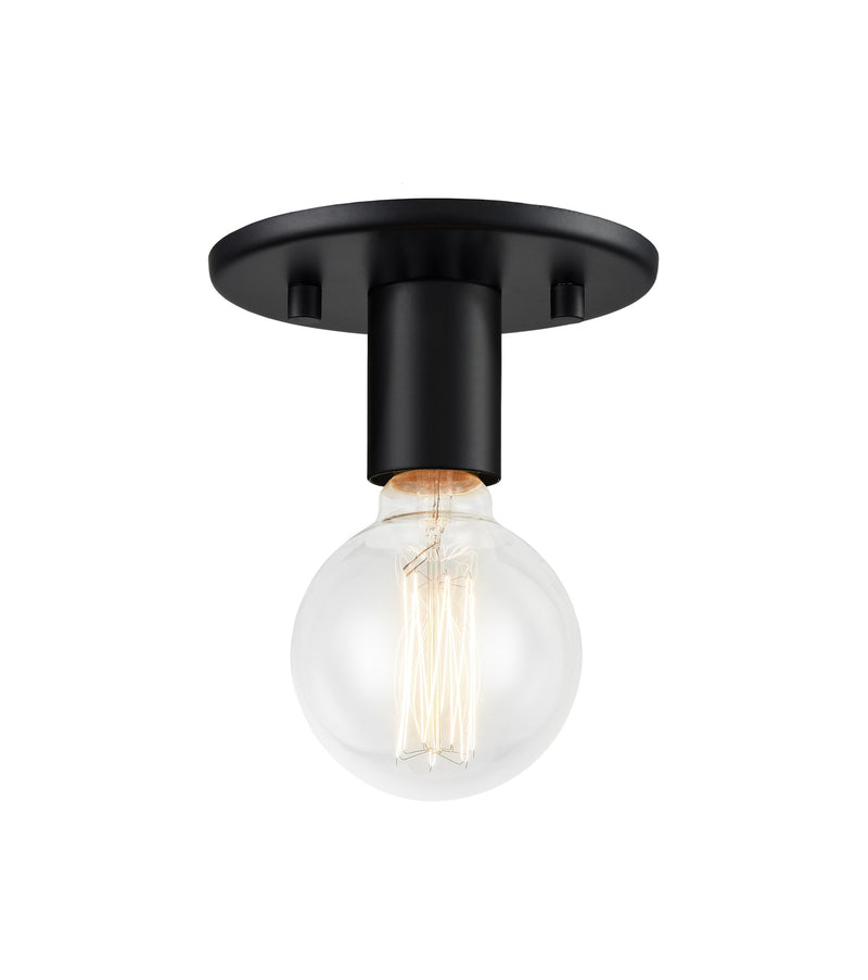 Kasa Wall / Ceiling Light in Black
