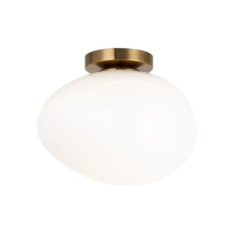 Melotte 11" Wall / Ceiling Light in Aged Gold Brass