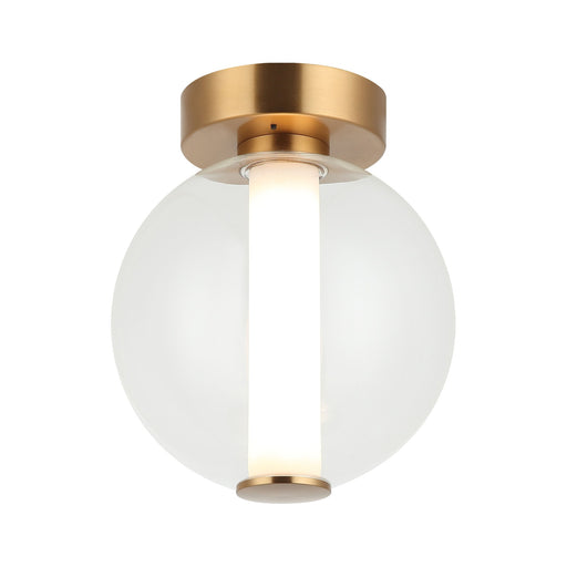 Belange Wall / Ceiling Light in Aged Gold Brass