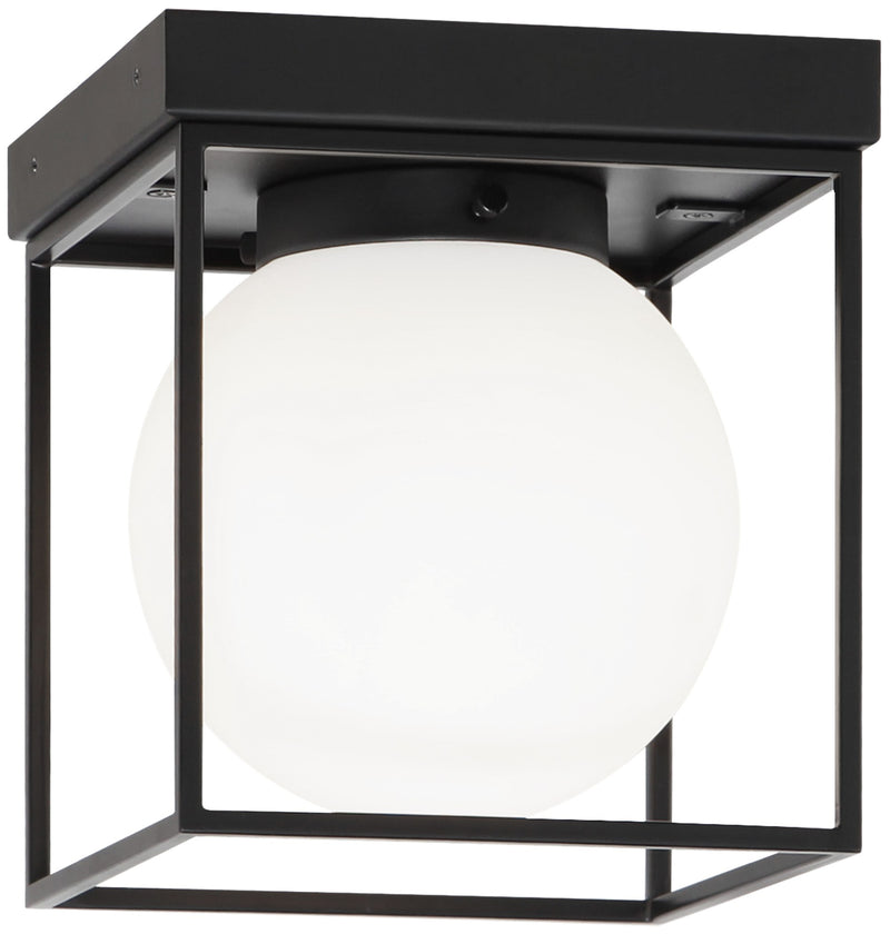 Squircle Flush Mount in Black
