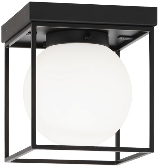 Squircle Flush Mount in Black