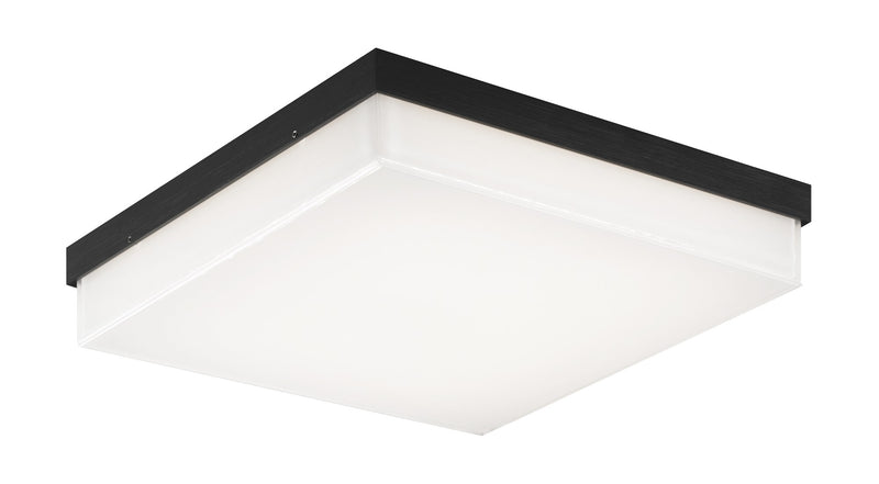 Kabu 11" LED Flush Mount in Oxidized Black