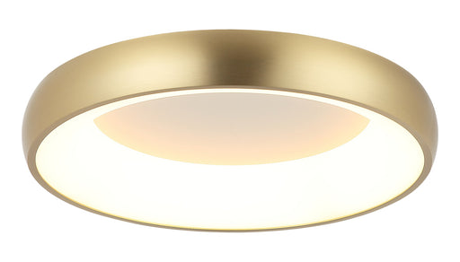 Maverick 16" LED Flush Mount in Brushed Gold