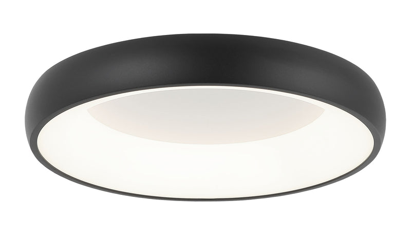Maverick 16" LED Flush Mount in Matte Black