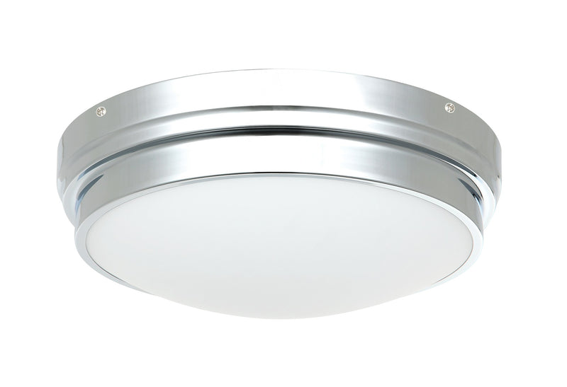 Fresh Colonial 2-Light Flush Mount in Chrome