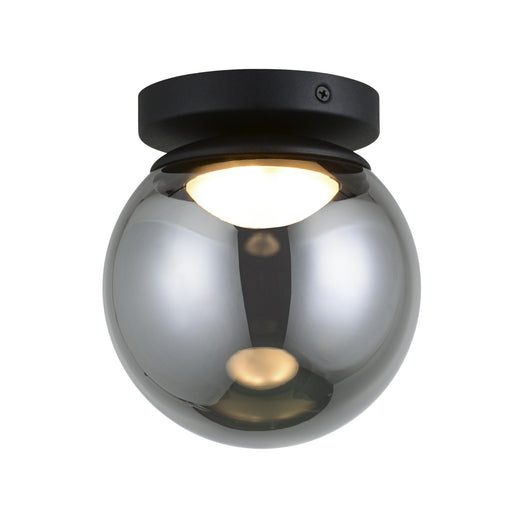 Boble 6" Flush Mount in Matte Black