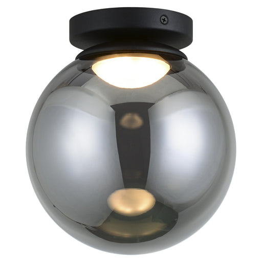 Boble 8" Flush Mount in Matte Black