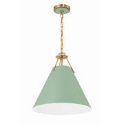 Xavier 3 Light 16" Pendant in Vibrant Gold