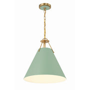 Xavier 3 Light 16" Pendant in Vibrant Gold