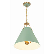 Xavier 3 Light 16" Pendant in Vibrant Gold