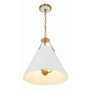 Xavier 3 Light 16" Pendant in Vibrant Gold